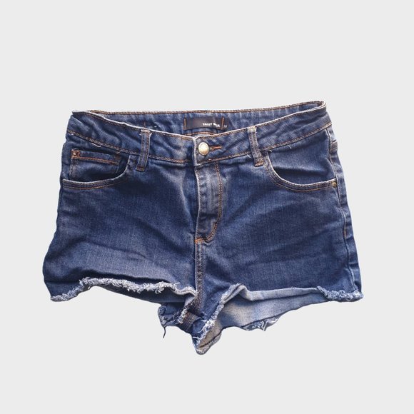 tally weijl denim blue booty shorts - Picture 1 of 3